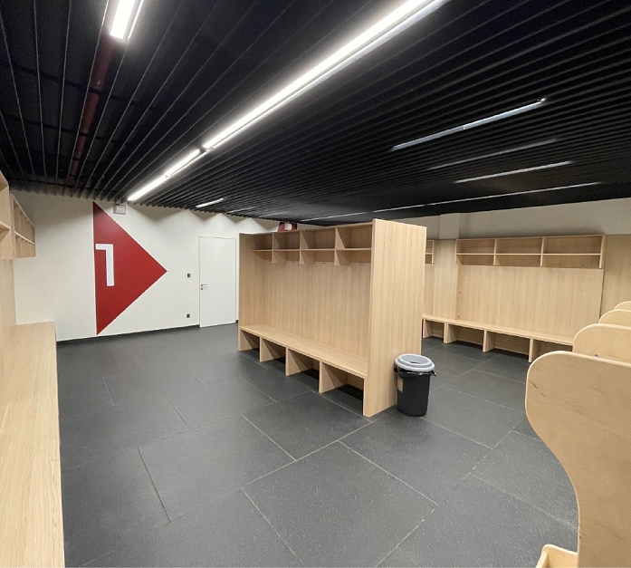 Changing rooms